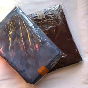 Blue&burgundy food network  tablecloth bundle